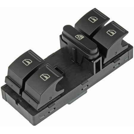 Dorman 901-503 Master Window Switch - 5 Button Front Left for Specific Seat / Volkswagen Models