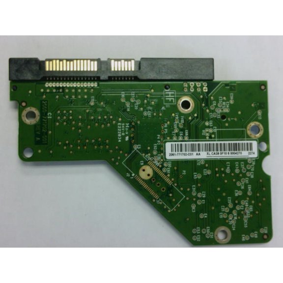 WD5003ABYX-70WERA0, 2061-771702-C01 AA, WD SATA 3.5 PCB