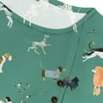 thumbnail image 3 of CLOOCL Plus Size Women T-Shirts Cartoon Pattern Printed Summer Green Blouse, 3 of 6