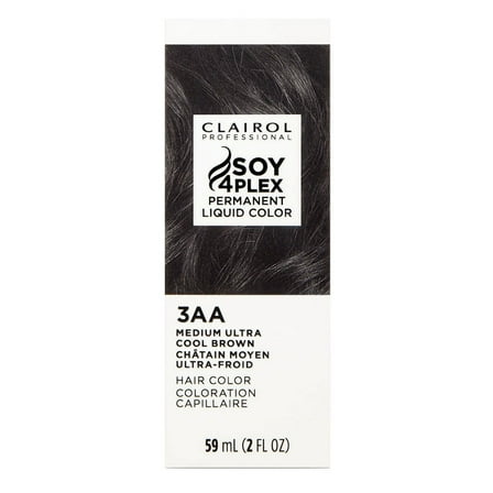 Clairol Professional Permanent 3AA/57D Medium Ultra Cool Brown 2oz (Pack of 3)