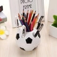 thumbnail image 2 of Organizador de escritorio con soporte para bolígrafos, balón de fútbol, EVA, lápiz, 2 of 2