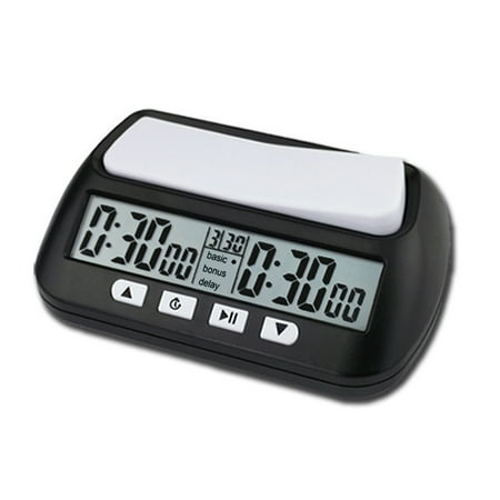 Digital Chess Timer  Portable 3in1 Clock for Chess and Games  Bonus & Delay Mode