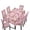 Pink Camo Hunting Branch, variant on Bulopur Camo Chair Covers Set of 6 and Tablecloth Waterproof Tablecloth with 6 Chair Slipcovers Replacement Table Cover for Restaurant Outdoor, Camping, Patio, Party