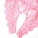 thumbnail image 4 of Gibobby Lencería para sexo Lencería de una pieza a la para mujer, lencería de juego de rol, disfraces sexys para mujer, lencería de encaje a cuadros rojos(Rosa, M), 4 of 5