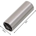 thumbnail image 3 of ShenMo 2 Pieces Glass Slide and Stainless Steel Slide in Box for Guitar, Bass, Medium (6cm), 3 of 5
