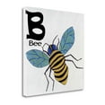 thumbnail image 2 of Tangletown Art, 18 x 18 "B - Bee " by Shanni Welsh, Gallery Wrap Canvas Art prin, 2 of 2