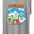 thumbnail image 3 of Pokémon - Paldea Friends  - Women's Short Sleeve Graphic T-Shirt, 3 of 5