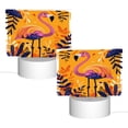 thumbnail image 2 of Fotbe Vibrant Flamingo Illustration Pattern Acrylic Night Light Gift with 3 Color ModesTouch-Sensitive LED Lamp Perfect Gift for Mother's Day, Birthday, or Christmas, 2 of 9