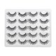 thumbnail image 1 of Unique Bargains 10 pares de pestañas postizas para maquillaje negro S07, 1 of 5