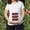 #02Black, variant on Save Big Women's Maternity Tops Christmas T-shirt Snowman Print Clothing Short Sleeve Pregnancy T-shirt