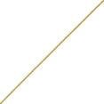 thumbnail image 2 of LoveBling 10K Yellow Gold Solid Diamond Cut Franco Chain Bracelet (1.1mm, 7.5"), 2 of 5
