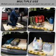 thumbnail image 3 of Jeiento Bucket Highland Cow Sunflower Car Cargo Mat Universal Fit Trunk Pad Western Farm Pattern For Road Trip Camping Daily Use, 3 of 7