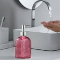 thumbnail image 6 of 500ml Glass Soap Dispenser Bottle for Bathroom & Kitchen,Refillable Hand Soap Pump Bottle with Leak-Proof Seal,Multi-Purpose Lotion Dispenser for Shampoo,Body Wash,Travel & Home Use,7.68x3x3", 6 of 6