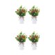 thumbnail image 4 of Advancent 2 piezas elegantes centros de de limón falsos fáciles de limpiar amplia aplicación bajo mantenimiento ecológico Type1 NO1, 4 of 6