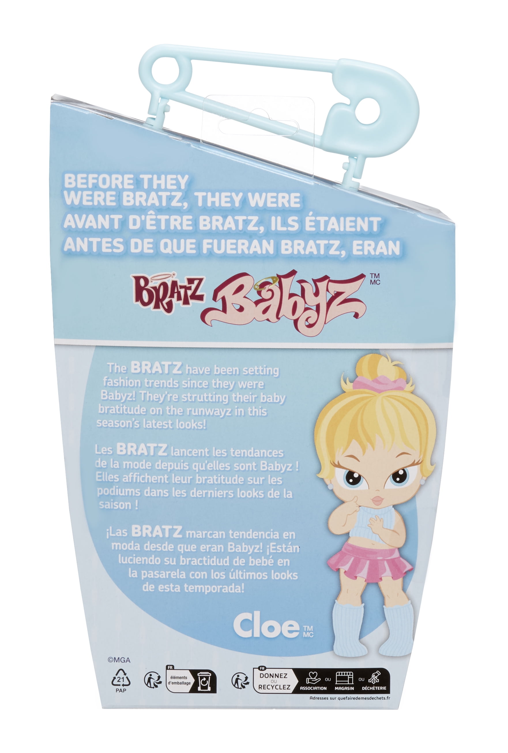 Bratz Babyz Runwayz Cloe Collectible Fashion Doll with Real Fashions