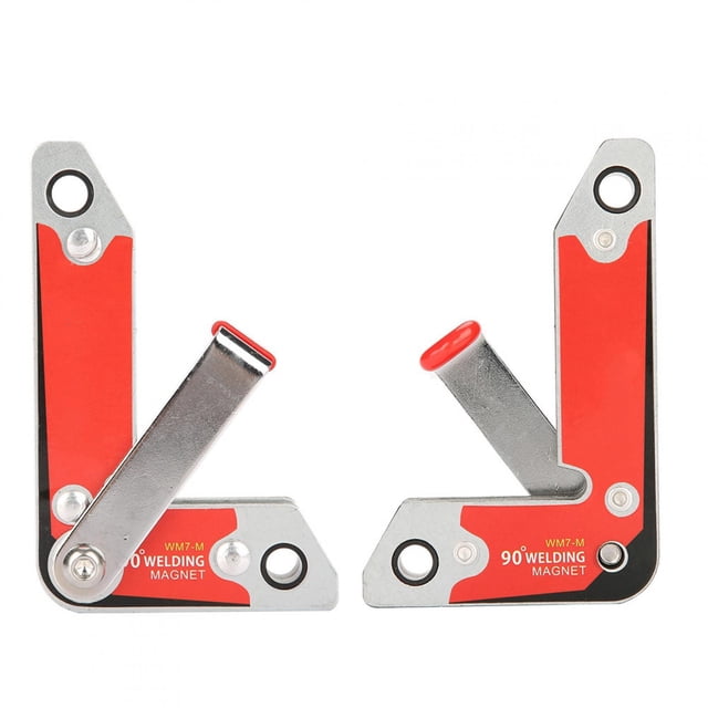 Abrazadera de soldadura, 2 piezas Abrazadera de soldadura magnética Soporte de soldadura magnético Soporte de soldadura Eficiencia óptima