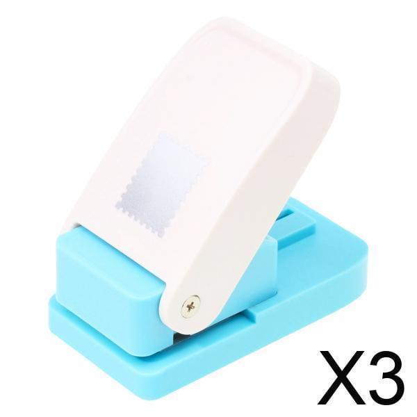 Perforadora de papel,Perforadora de bordes para manualidades con sellos para niños para scrapbooking,Perforadora de papel con forma de sello para hacer tarjetas fotográficas DIY,Perforadora