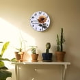thumbnail image 2 of COFEST 11.8In European Retro Rustic Sunflower Wall Clock Home Living Room Decoration Wall Clock,F,, 2 of 8