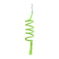 thumbnail image 1 of Percha de cuerda en espiral para pájaros, columpio en espiral para loros, jaula para masticar de entrenamiento, percha de pie, cuerda de escalada para Verde 1m Yinane Perca de cuerda en espiral para pájaros, 1 of 8