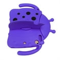 thumbnail image 2 of ELEHOLD Cute Kids Case for iPad 6th/5th Gen/Pro 9.7" iPad 9.7 inch Case Beetle Wings Design Handle Grip Kickstand Function Shockproof Protective Case for iPad 9.7" 2016/2017/2018,Purple, 2 of 7