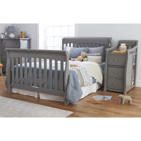 Sorelle 228-WG Conversion Bed Rail, Weathered Gray - Full Size