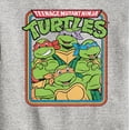 thumbnail image 3 of Teenage Mutant Ninja Turtles - Retro Group - Toddler & Youth Crewneck Fleece Sweatshirt, 3 of 5