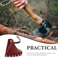thumbnail image 4 of Miangastore Axe Sheath Dark Red Synthetic Material 1Set Rectangular Shape, 4 of 8