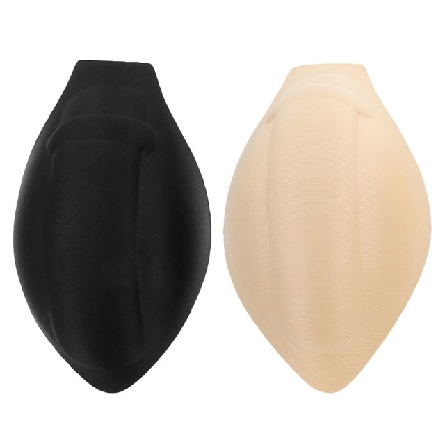 FELTECHELECTR 2 piezas de almohadillas de esponja para agrandar la copa de ropa interior masculina, accesorio para trajes de baño.