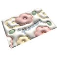 thumbnail image 2 of Alfombrilla de baño Alfombra de baño floral 3D, resistente a los niños Blossom Cute 3D Visual Anti Slip Absorbente Mat, Super Absorbent Bath Mat, para Estilo A SOLEDAD Alfombra de baño, 2 of 9