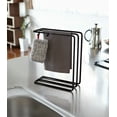 thumbnail image 2 of Yamazaki Home Dish Towel Hanger, Black, Steel, Water Resistant, No Assembly, 2 of 5