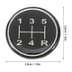 thumbnail image 2 of ColoMX Pegatina universal para palanca de cambios de coche, para transmisión manual, pieza de repuesto para interior de coche, pegatina decorativa para palanca de cambios de coche., 2 of 7