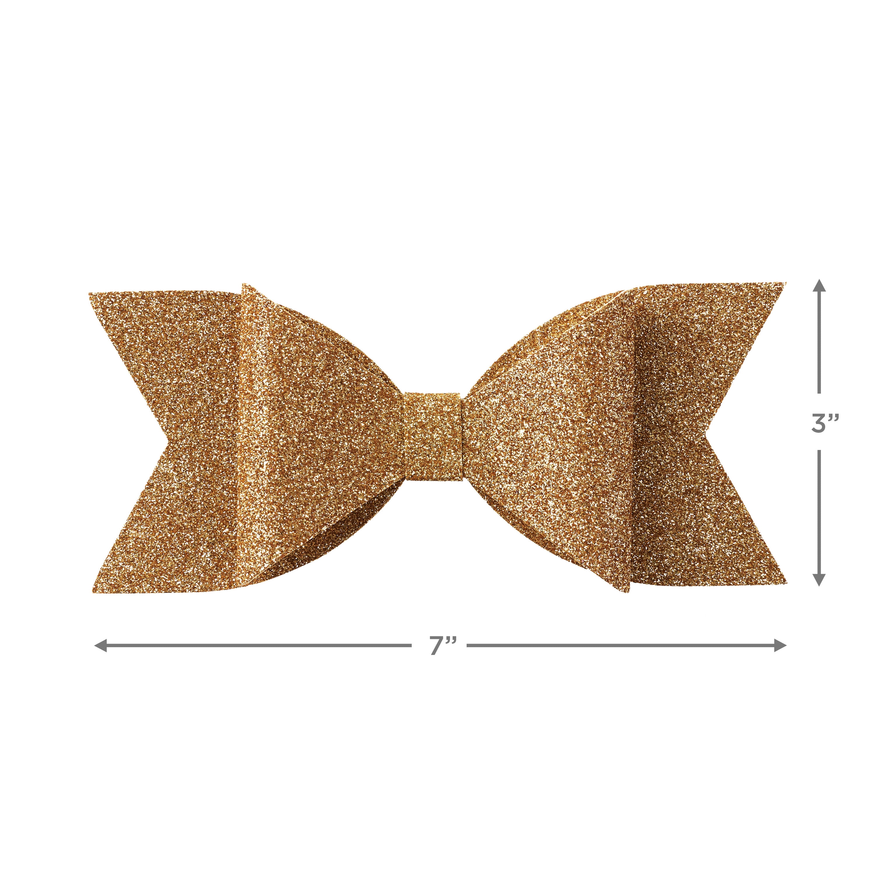 Hallmark Gift Bow (Gold Glitter)