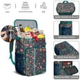 thumbnail image 5 of Travel Cooler Bag - Pioneer Flower Floral Print Pattern Camping Beer Cooler Backpack with Bottle Opener- Waterproof Insulated Picnic Backpacks - Cooler Bag for Beach, 5 of 6