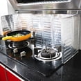 thumbnail image 4 of Kitchen Oil Splash Guard Aluminum Foil Gas Stove Oil Splatter Screen Board Cooking Frying Oil-Proof Splash Kitchen Tool, 4 of 6