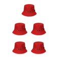 thumbnail image 3 of Maytalsory 1/2/3/5 Wide Application Hat For Sun Protection And Comfort Sunscreen Sunscreen Fisherman Cap Sunshade red 58cm 5PCS, 3 of 6