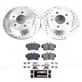thumbnail image 3 of PowerStop Rear Z23 Evolution Sport Carbon-Fiber Ceramic Brake Pad and Drilled & Slotted Rotor Kit Fits: FORD Select Models K1303, 3 of 10