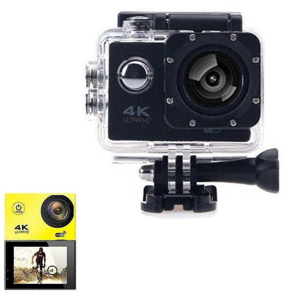 Roamixs Vision 4k Camera, 2025 Vision+ 4k Sports Camera, Dv 4k, Wifi Hd Waterproof Outdoor Action Cam, 64gb, Black