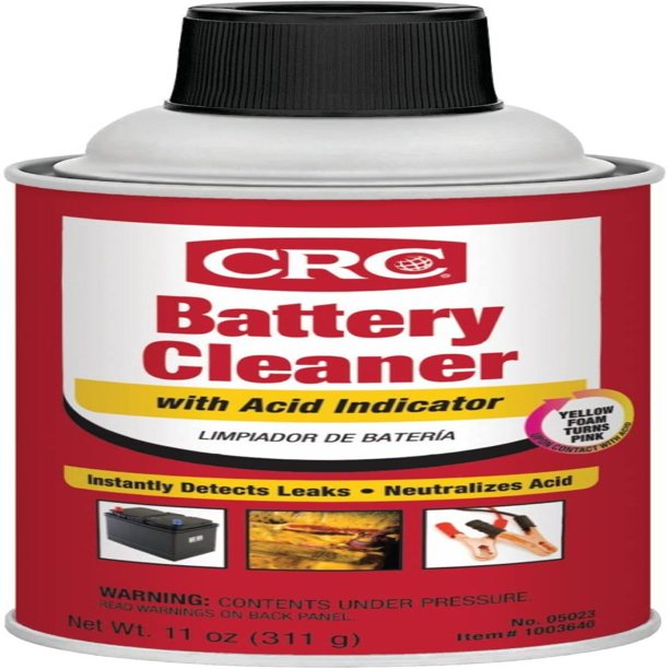 CRC 05023 Battery Cleaner with Acid Indicator 11 Wt Oz.