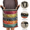 thumbnail image 3 of Popup Laundry Hamper Storage Basket Laundry Basket Laundry Hamper Convenient and Durable Whimsical Stack, 3 of 7