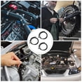 thumbnail image 3 of 3pcs Polyurethane Fuel Hose Practical Petrol Fuel Line Hose for Motorcycle Car (Black), 3 of 8