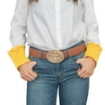 thumbnail image 2 of Toy Story Woody and Jessie Halloween Cosplay Costume Belt (Small - 29" - 33") Brown, 2 of 4