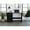 Black, variant on Modern Bar Storage Cabinet With Twelve Built-in Wine Rack, Two Drawers - Walnut For Dining Room And Rack Black