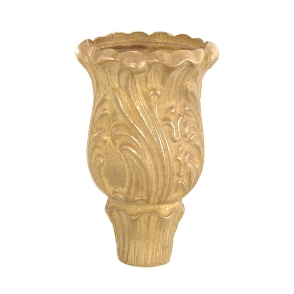 B&P Lamp® Cast Brass Candle Cup, 2 1/2" Ht., Polished & Lacq.