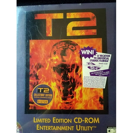 T2 (Terminator 2) Limited Edition Cd-Rom Entertainment Utility
