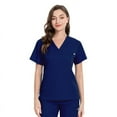 thumbnail image 7 of Hot - Selling Breathable V - Neck Scrubs - Lightweight Short - Sleeved Work Uniforms for Women. Split - Style Sets, 7 of 7