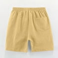 thumbnail image 5 of Delliss Toddler Baby Girls Shorts 2-Pack Summer Casual Drawstring Shorts Kids Solid Fashion Short Pants 2-13 Years, 5 of 9