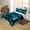 Dark Turquoise, variant on Erosebridal 3D Gamepad Duvet Cover Twin, Honeycomb Geometric Comforter Cover Twin, Gamer Gaming Reversible Bedding Sets Twin Size, Ultra Soft Room Decor, 2 Pieces（No Comforter）