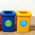 thumbnail image 5 of FUTUREORYY 12Pcs Square Recycling Stickers for Trash Can Household Use 3.9X3.9X0.04In, 5 of 8