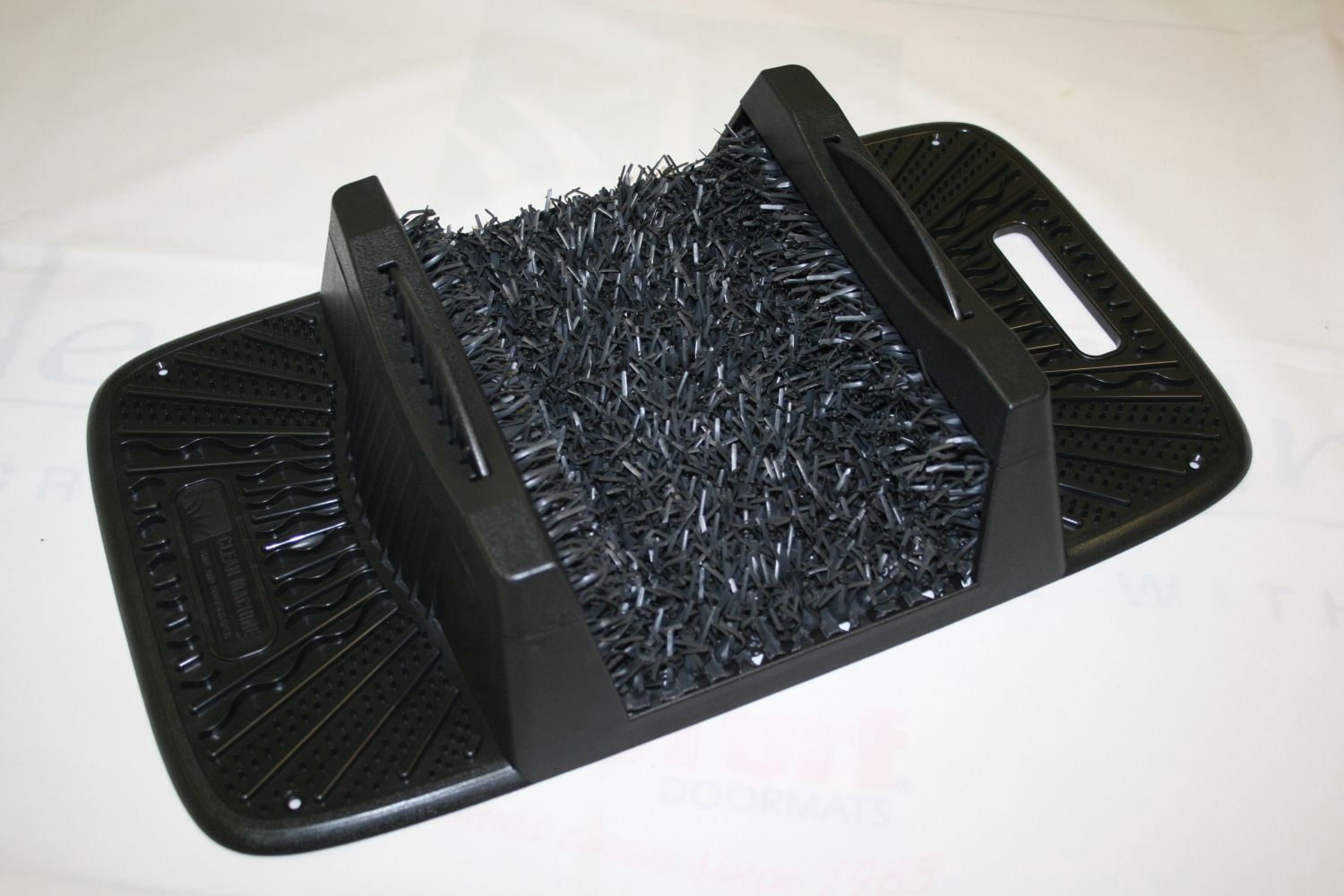 Clean Machine AstroTurf Shoe & Boot Scraper Mat Flint Gray Indoor Outdoor Use