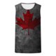 thumbnail image 4 of Camiseta sin mangas de cuello redondo para hombre, informal, a la moda, sin mangas, con estampado, blusa deportiva de cuello redondo para hombre, 4 of 4